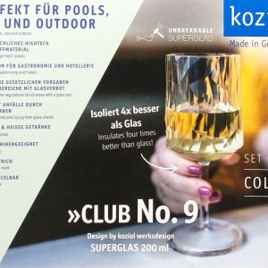 KOZIL コジオル スーパグラス CLUB NO.9 