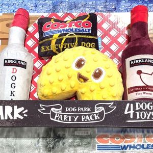 BARK COSTCO ペット用おもちゃ4個セット FOOD COURT/PARTY PACK