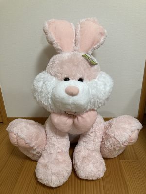 HUGFUN☆最安値　単品　コストコ　イースターバニー　ピンク