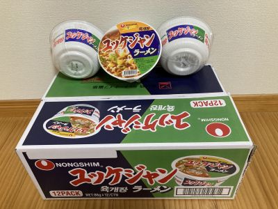 農心 ユッケジャンラーメンカップ