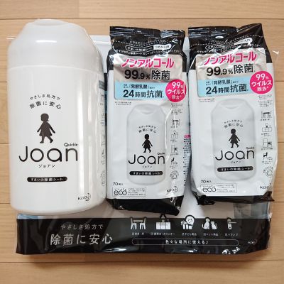 クイックルJOAN(ジョアン)除菌シート ノンアルコール