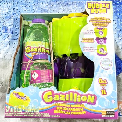 GAZILLON BUBBLE RUSH 電動シャボン玉製造機