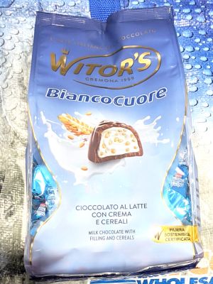 Witor's ウィターズ ミルクチョコレートプラリネ ビアンコクオレ