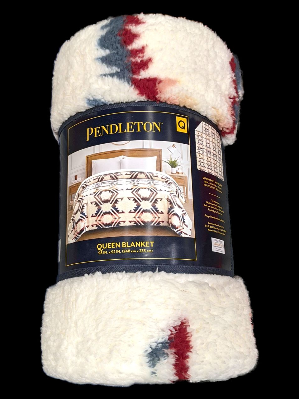 PENDLETON ペンドルトン シェルパブランケット ツインサイズ/クイーン ...