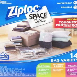 ジップロック(Ziploc) スペースバッグ  圧縮バッグ（衣類・布団用圧縮袋）