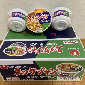 農心 ユッケジャンラーメンカップ