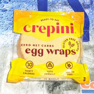 crepini 平飼い卵とカリフラワーパウダーのクレープ（小麦粉不使用）