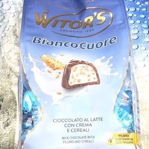 Witor's ウィターズ ミルクチョコレートプラリネ ビアンコクオレ