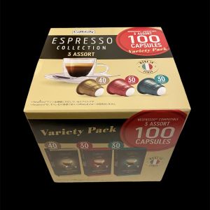 CAFFITALY コーヒーカプセル 100個入 3アソート