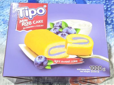 TIPO ミニロールケーキ ブルーベリーヨーグルト