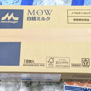 森永乳業 MOW 白桃ミルク