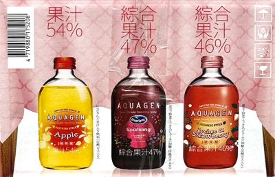 AQUAGEN ディープオーシャンスパークリングジュース アソートセット