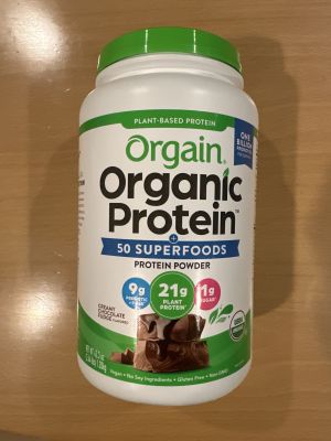 ORGAIN オーガニック プロテインパウダー チョコレートファッジ風味