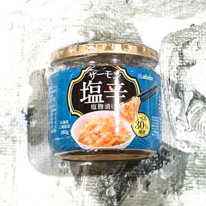 いくらが入ったサーモン塩辛 塩麹漬け/ゆず仕立て