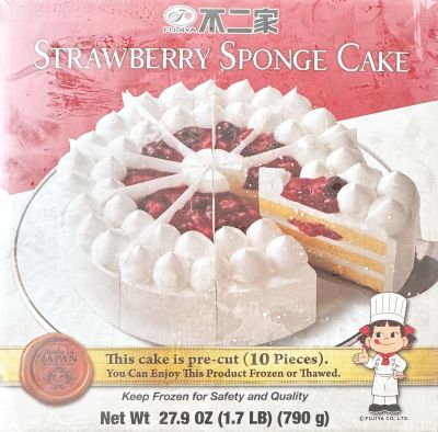 不二家 ストロベリースポンジケーキ