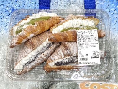 カークランド あんホイップクロワッサン/ズンダホイップクロワッサン/アンコズンダホイップクロワッサン