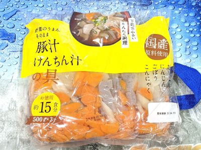 豚汁けんちん汁の具