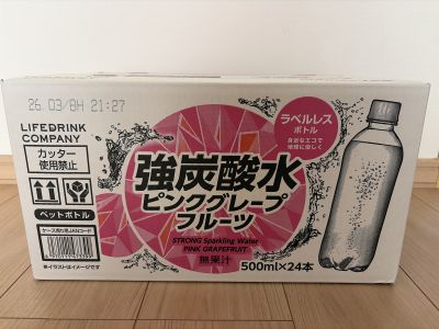 LDC  強炭酸水 ピンクグレープフルーツ