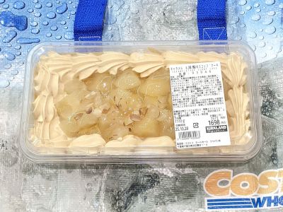 カークランド キャラメル＆洋梨のスコップケーキ