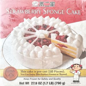 不二家 ストロベリースポンジケーキ