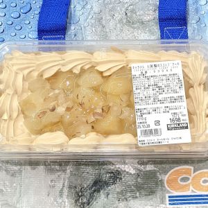 カークランド キャラメル＆洋梨のスコップケーキ