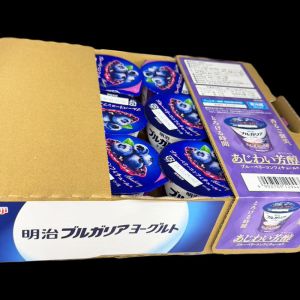 明治ブルガリアヨーグルト あじわい芳醇 オレンジコンフィチュール/ブルーベリーコンチュール