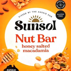 サンソール ナッツバー ハニーソルトマカダミア