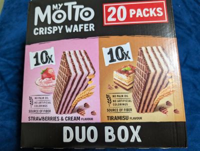 ＠管理人さん[1]が投稿したMy Motto マイモット ウエハース ティラミス＆ストロベリーの写真