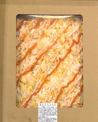 カークランド テイクベイク 四角ピザ 明太子マヨピザ