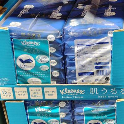 クリネックス ローションティッシュ 肌うるる