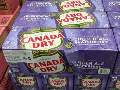 (名無し)さん[2]が投稿したカナダドライ ジンジャーエール ブラックベリー味の写真