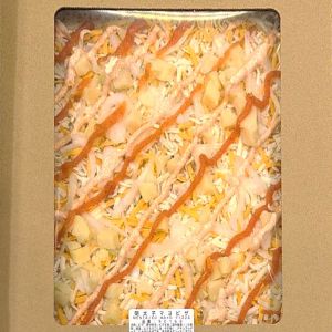 カークランド テイクベイク 四角ピザ 明太子マヨピザ