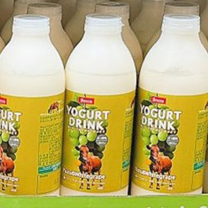 牧家　飲むヨーグルトゆずと白ぶどう