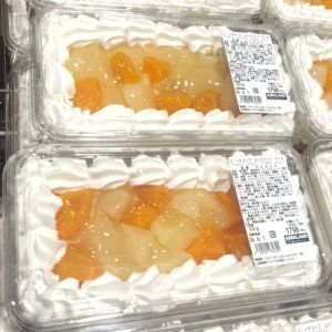 カークランド ピーチヨーグルトスクープケーキ