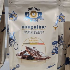 ピエール＆ジャン キャラメル＆アーモンド ヌガーティービスケット450g